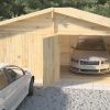 Dřevěná garáž drevena garaz
