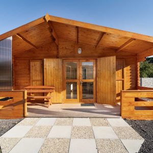 Zahradní domek SANTIAGO 70 mm