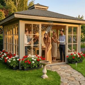 Altán NORFOLK 400x400 cm